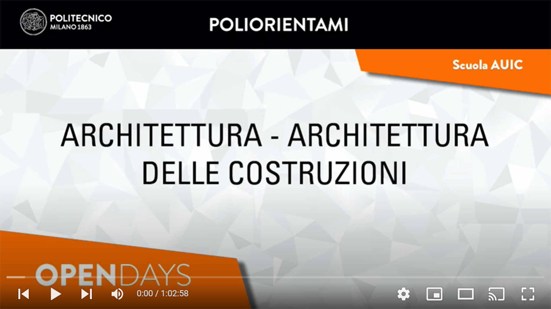 Video-presentation (Coordinator of the LM Programme) 1:02:40